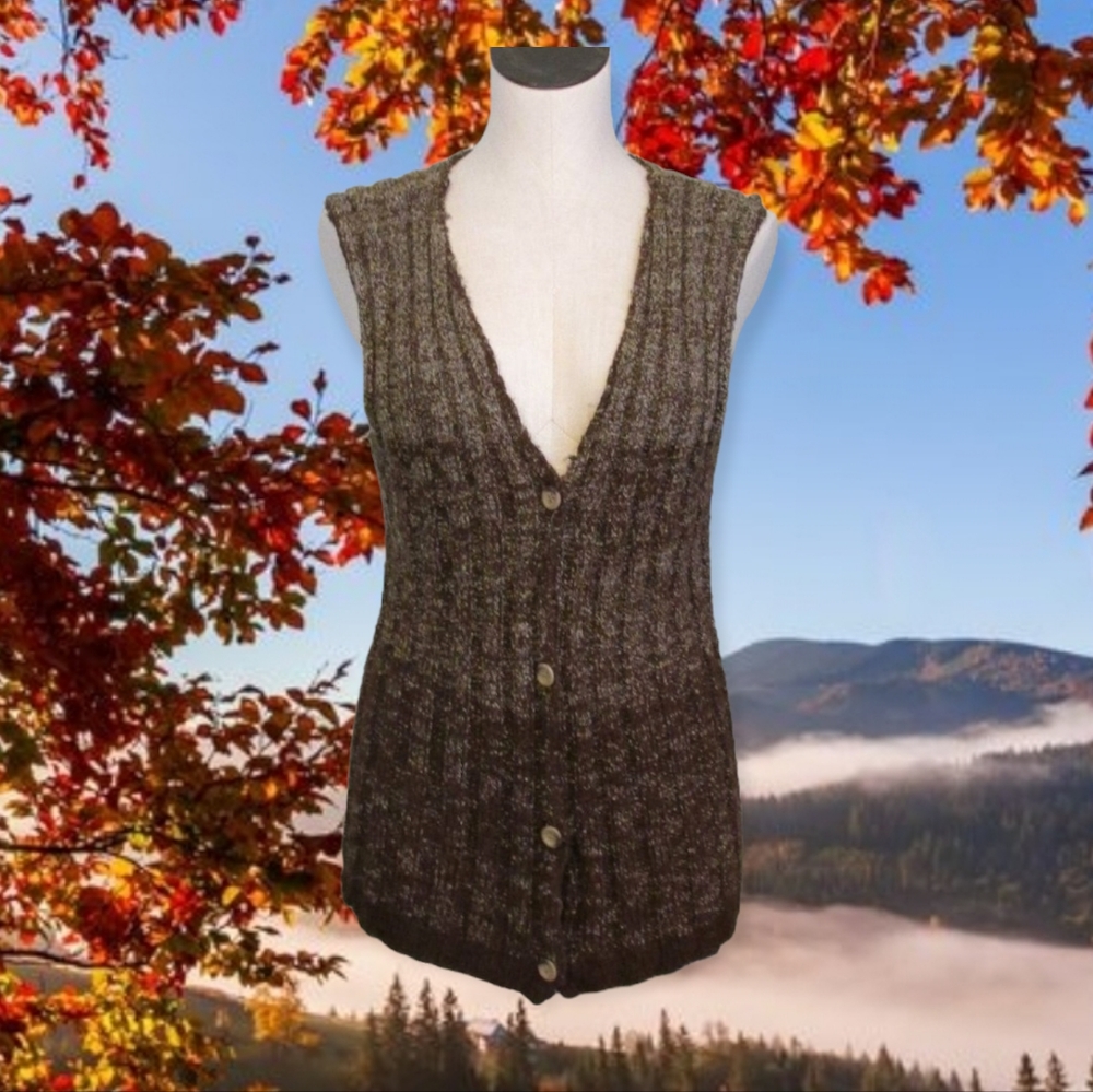 Vintage Rustic Sweater Vest